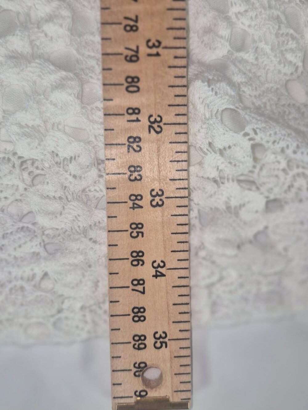 Forever 21 Womens Medium Dress White Lace Overlay Cold Shoulder Mini Dress - Picture 11 of 11